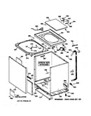Cabinet, cover & front panel