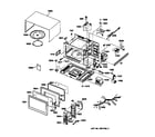 GE JES1144WY03 microwave parts diagram