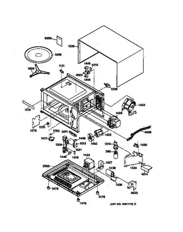 Bottom plate & internal parts