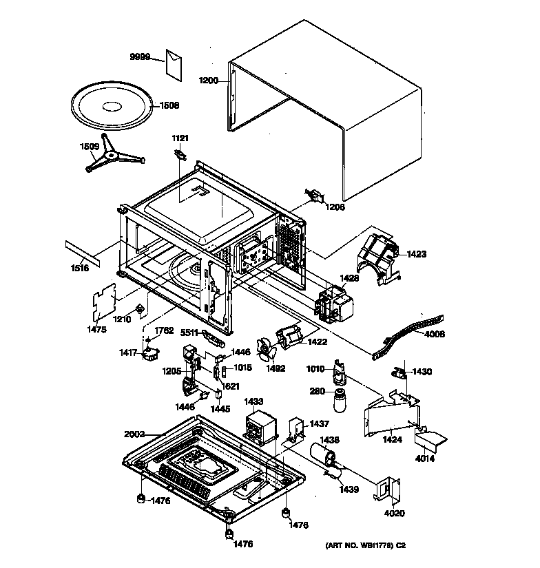 BOTTOM PLATE & INTERNAL PARTS