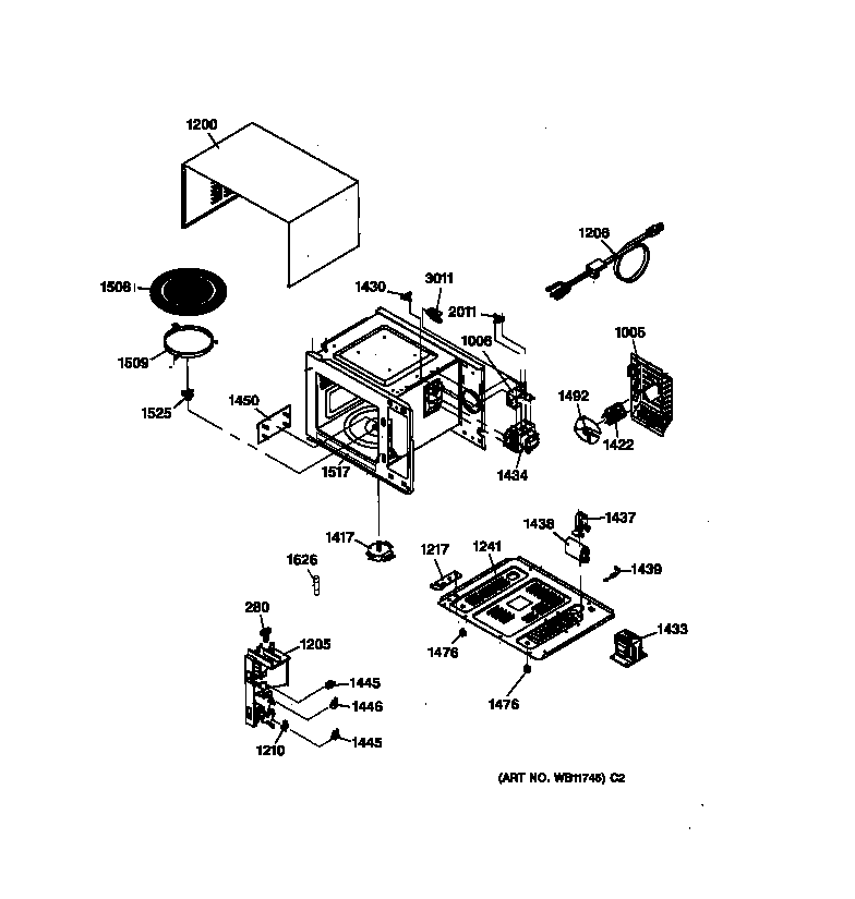 Oven & cabinet parts