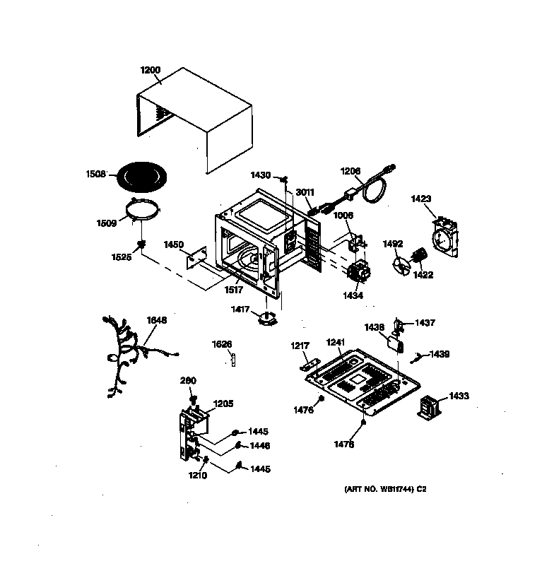 OVEN & CABINET PARTS