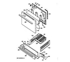 GE JGBS02PPA2WH door & drawer parts diagram