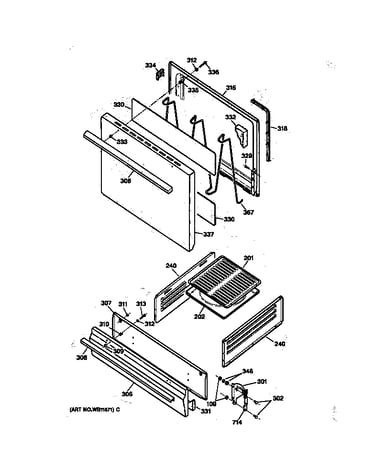 Door & drawer parts