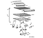 GE MTX18DIBLRWW compartment separator parts diagram