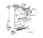 GE TBX21TAYARWW cabinet parts diagram