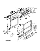 Escutcheon & door assembly