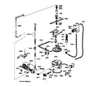 GE ZBD4800X motor-pump mechanism diagram
