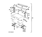 GE AJ806LHV3 mounting parts diagram