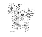 GE JGP631ER3WG burner parts diagram