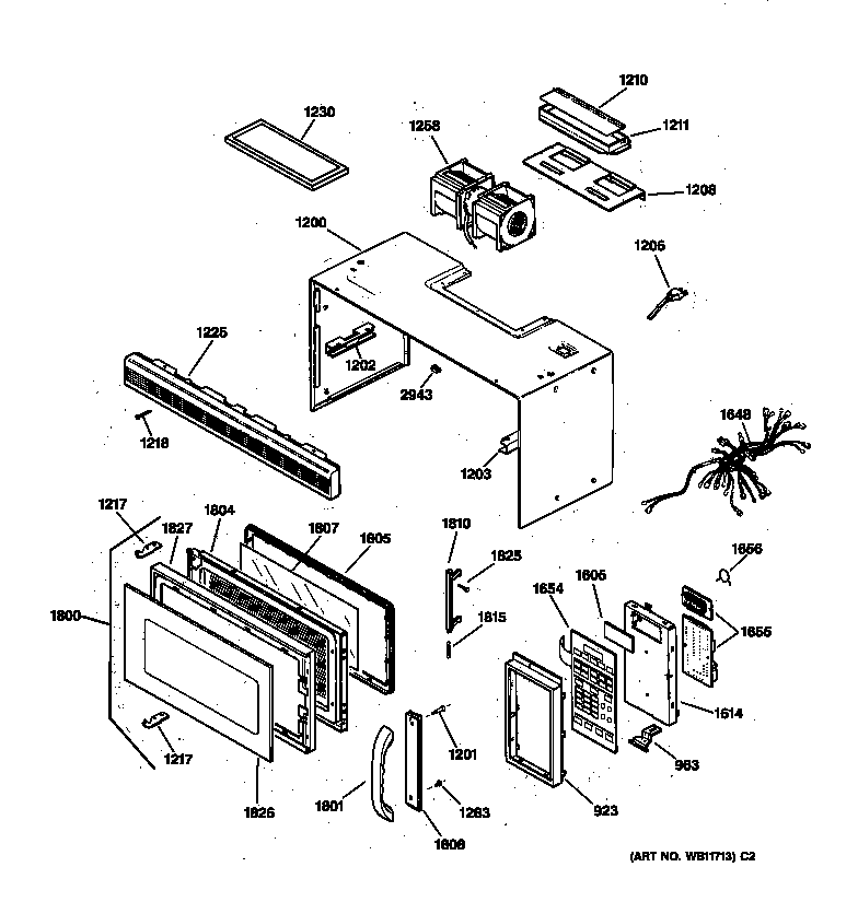 Case, door & controls