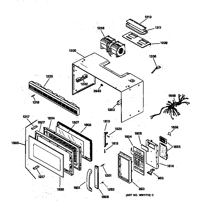 Case, door & controls