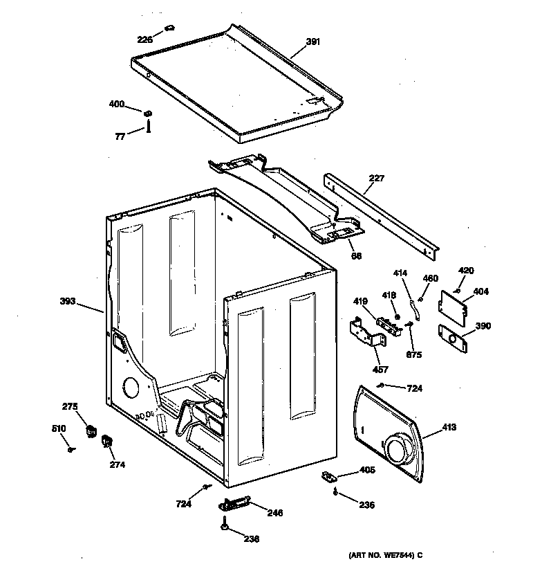 CABINET & TOP