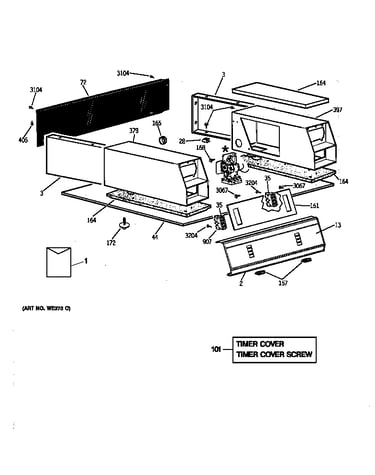 Backsplash assembly