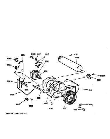 Blower & drive assembly