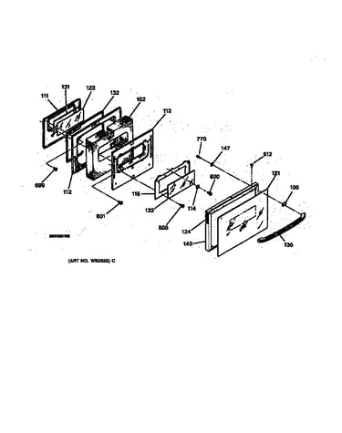 Oven door