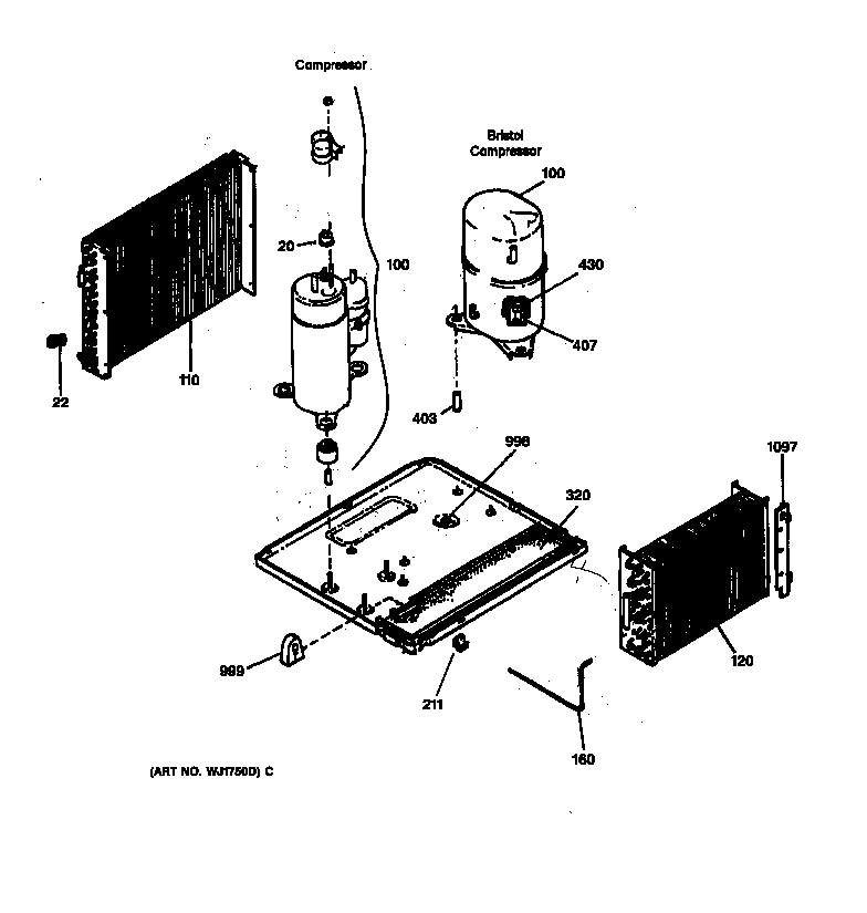Refrigerant assembly