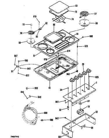 Cooktop/controls