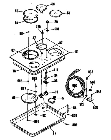 Electric cooktop