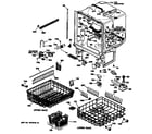 GE GSD1910T62AA cabinet/racks diagram