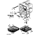 GE GSD800T-62BA cabinet/racks diagram