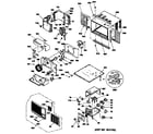 GE AMH12ABM1 cabinet/components diagram