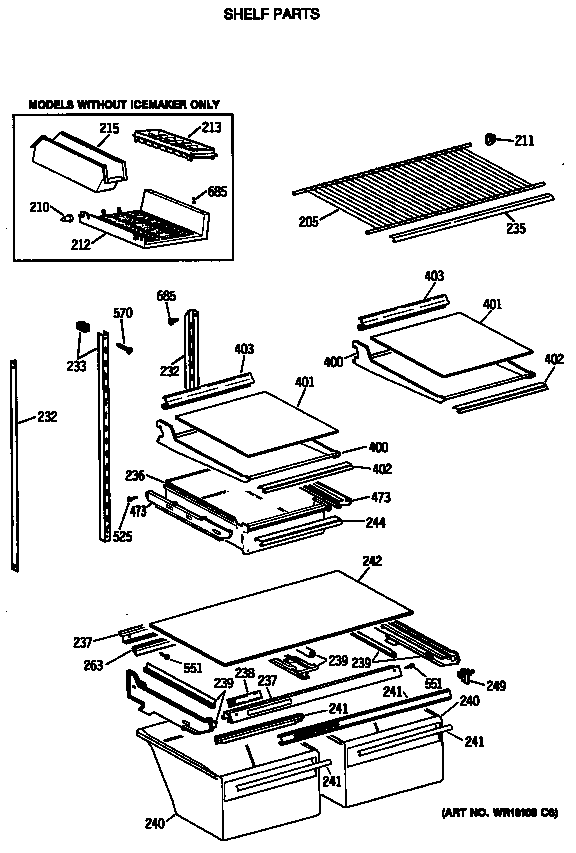 SHELF PARTS