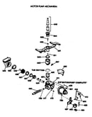 Motor-pump mechanism