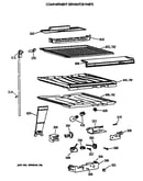 Compartment separator parts