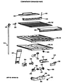 Compartment separator parts