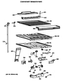 Compartment separator parts