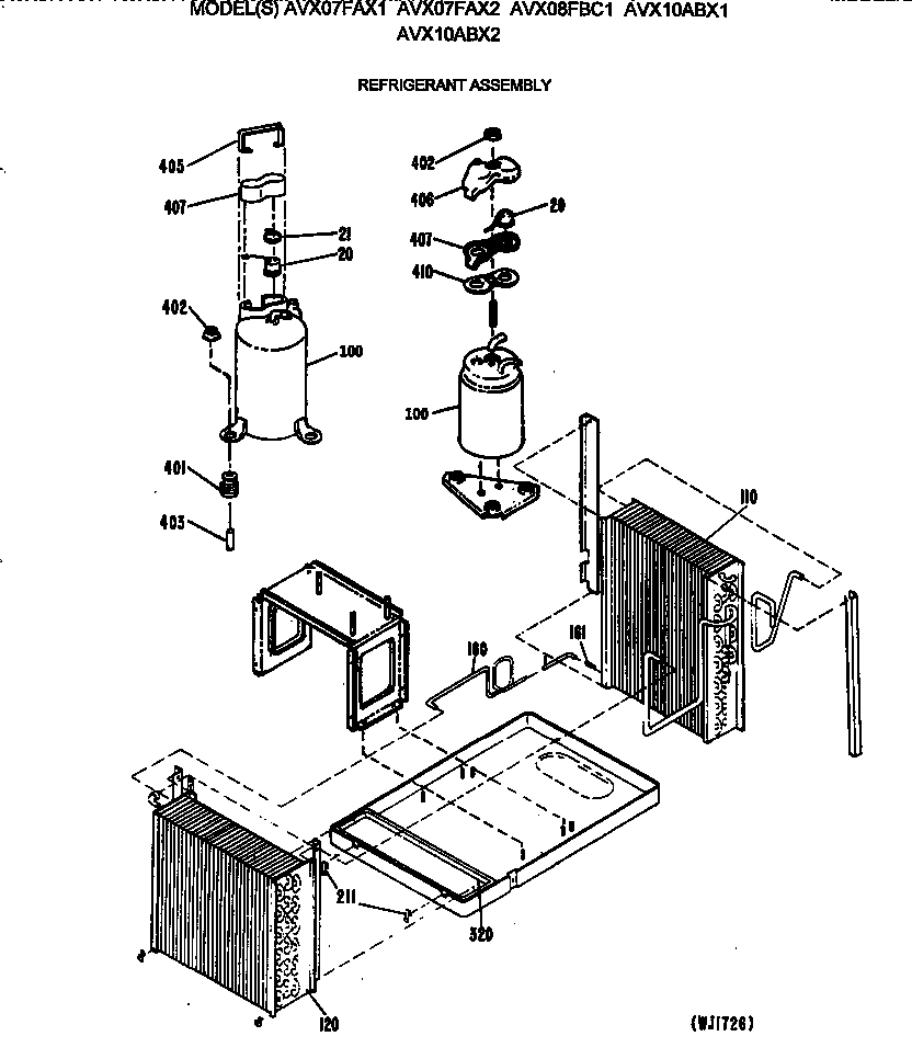 Refrigerant assembly