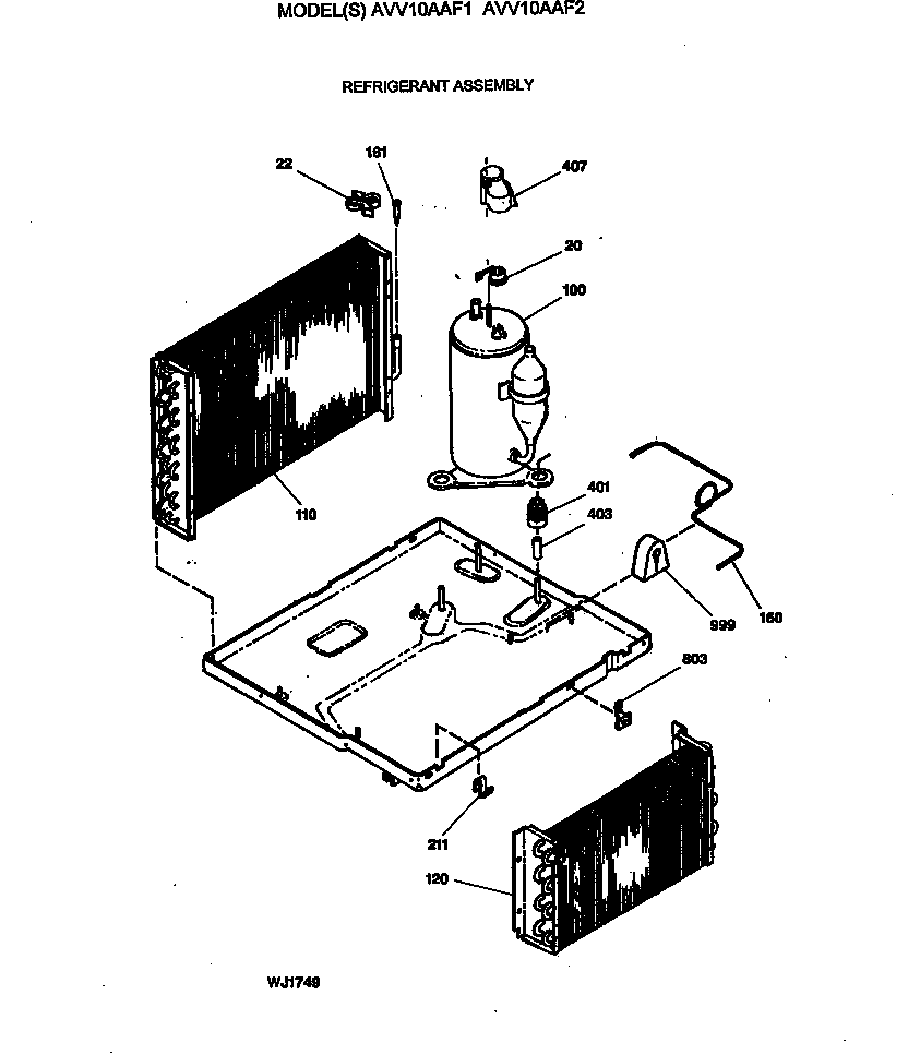 Refrigerant assembly