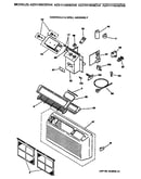 Controls & grill assembly