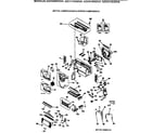 GE AZ31H15D5DV5 motor, compressor & system components diagram