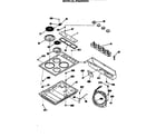 GE JP325R3WH chassis/elements diagram