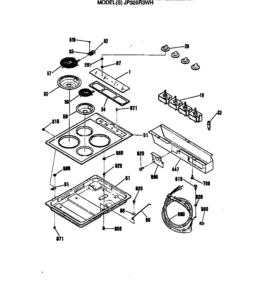 Chassis/elements