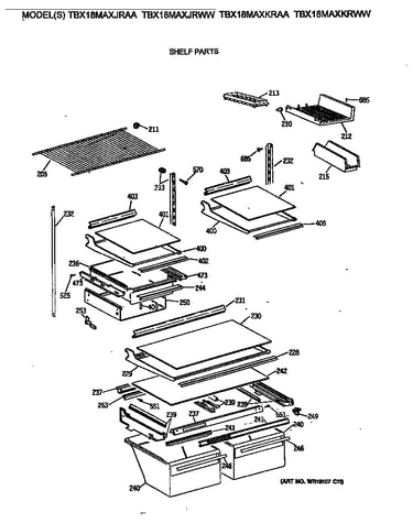 Shelf parts