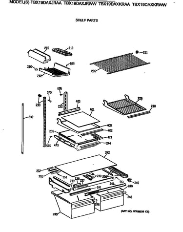 Shelf parts