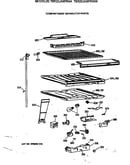 Compartment separator parts