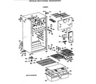 GE TBX18TAZCRAD cabinet diagram