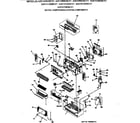 GE AZ51H06EBCV1 motor, compressor & system components diagram