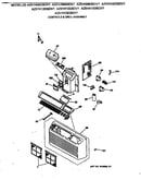 Controls & grill assembly