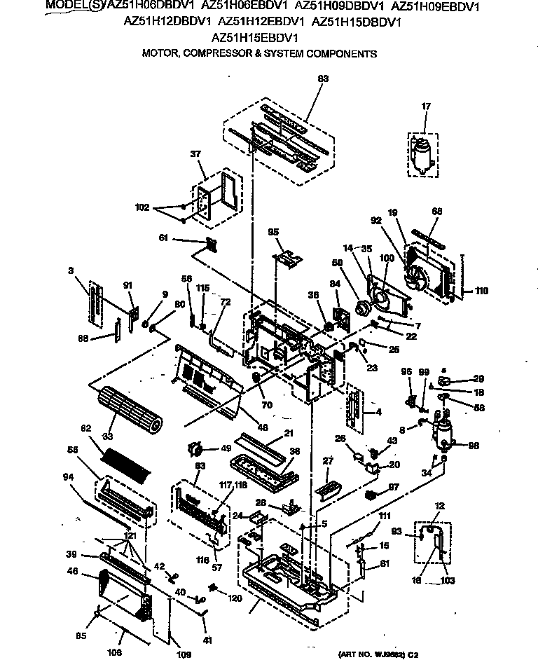 MOTOR, COMPRESSOR & SYSTEM COMPONENTS