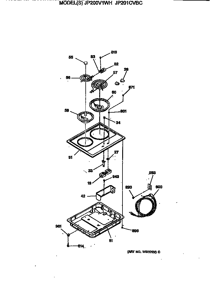 BURNERS/CHASSIS