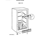 GE FP15STRAD cabinet parts diagram