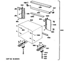 GE AJ806LHV1 cabinet diagram