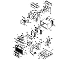 GE AJ810AHV1 chassis assembly diagram