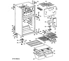 GE TBH14DATCRAD cabinet diagram