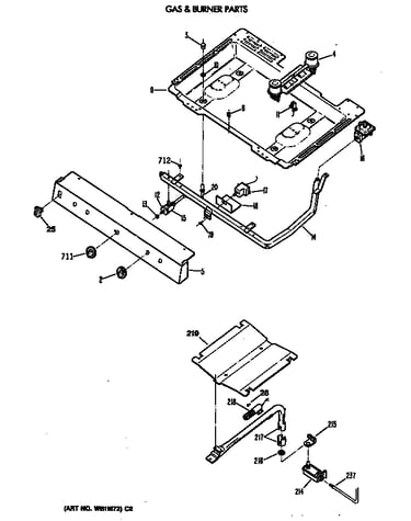 Gas & burner parts
